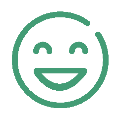 Icon lachendes Smiley